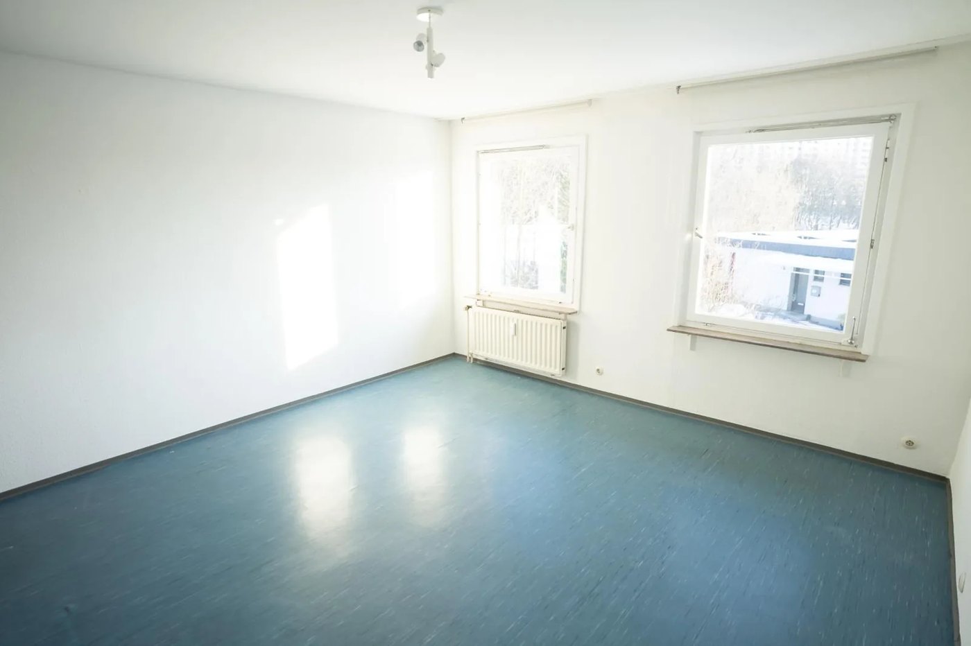 Zimmer 2 – Blick von EckeNord